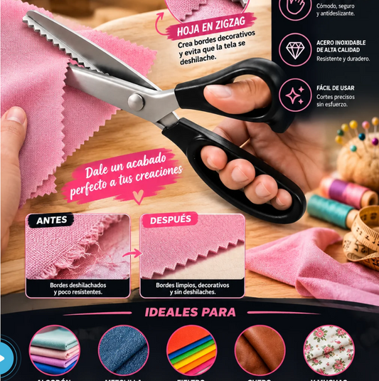 TIJERA PREMIUM PARA COSTURA PERFECTA