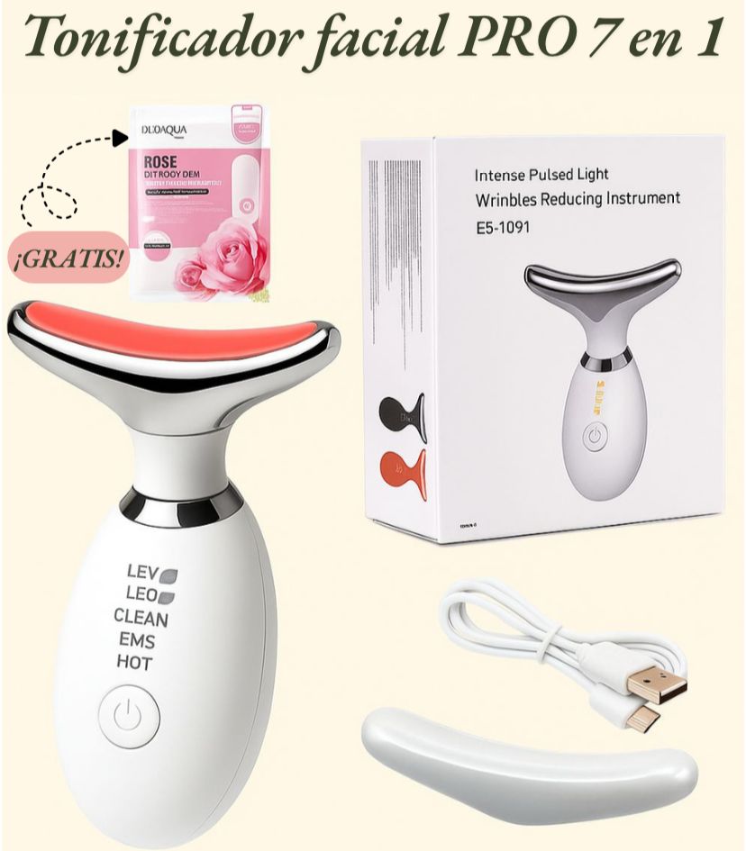 TONIFICADOR FACIAL PRO 7 en 1