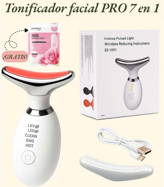 TONIFICADOR FACIAL PRO 7 en 1