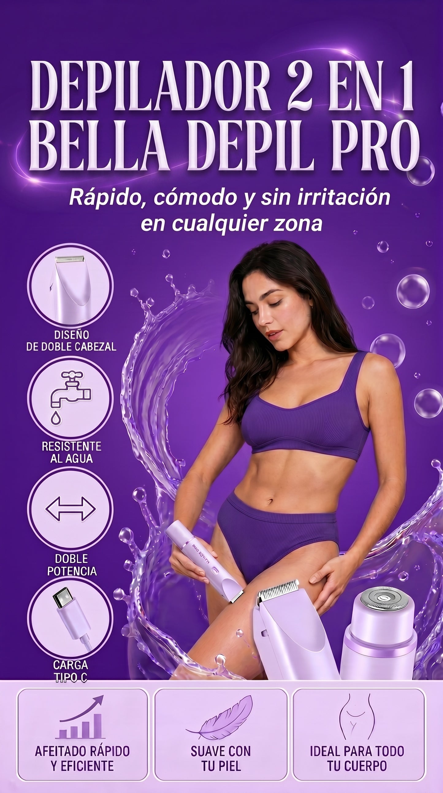 DEPILADOR 2-EN-1 PRO