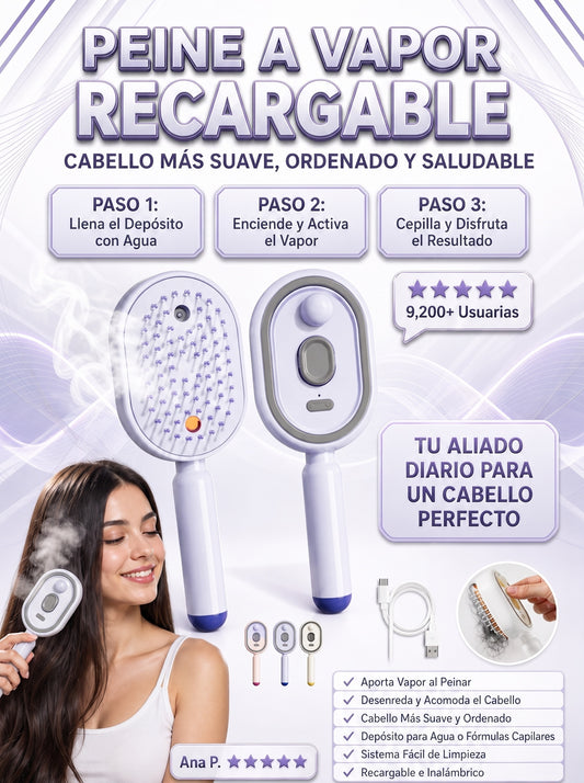 PEINE A VAPOR RECARGABLE