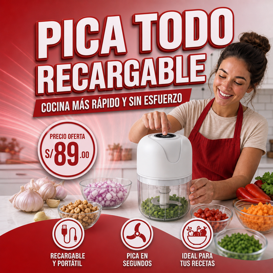 PICATODO RECARGABLE