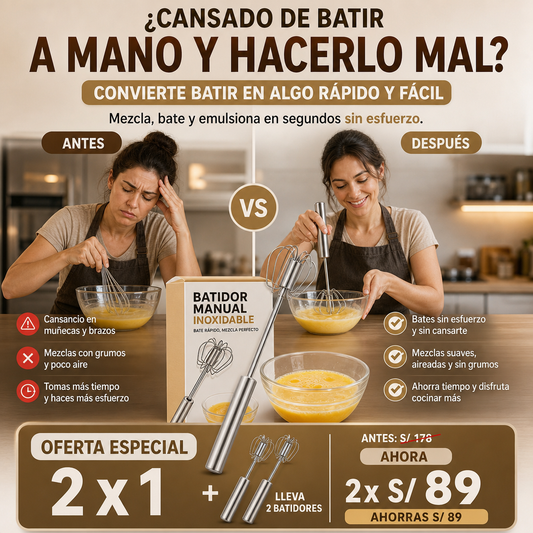 BATIDORA PORTÁTIL