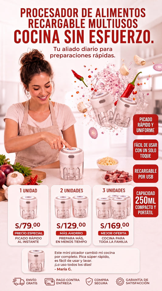 PICATODO RECARGABLE